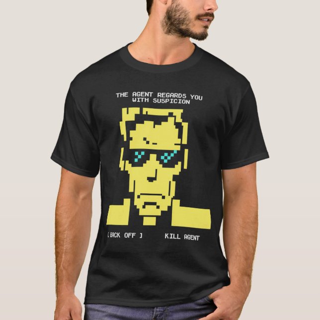 T-shirt Agent suspect de Bandersnatch (Devant)