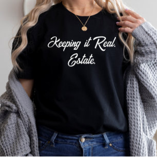 T-shirt Agent Ventes Immobilières Realtor Tenir