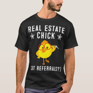 T-shirt Agent Women Funny Real Estate Chick