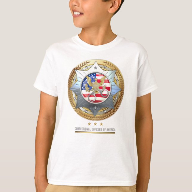 T-shirt Agents correctionnels d'Amérique (T-shirt enfant) (Devant)