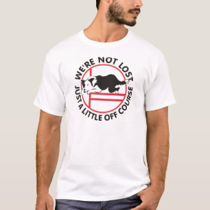 T-shirt Agilité de border collie outre de cours