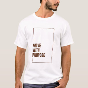 T-SHIRT AGIR AVEC UN BUT
