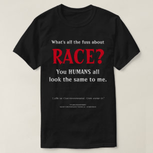 T-shirt Agitation au sujet de course