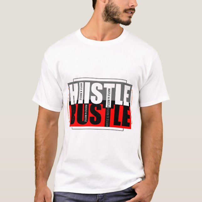T-shirt Agitation et remue-ménage  (Devant)