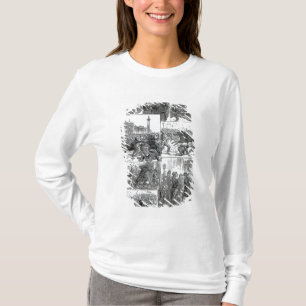 T-shirt Agitation irlandaise de ligue de terre
