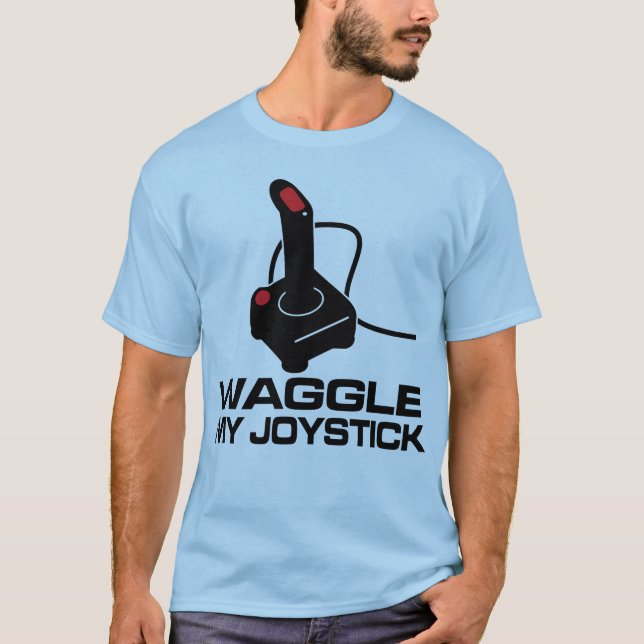 T-shirt Agitez ma manette (Devant)