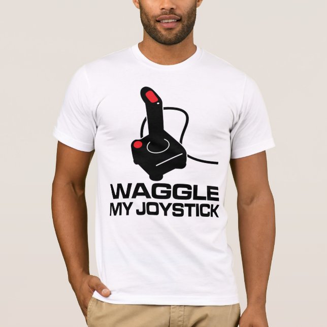 T-shirt Agitez ma manette (Devant)
