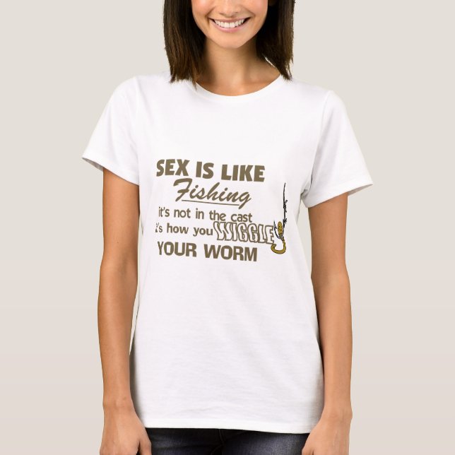 T-shirt Agitez votre ver (Devant)