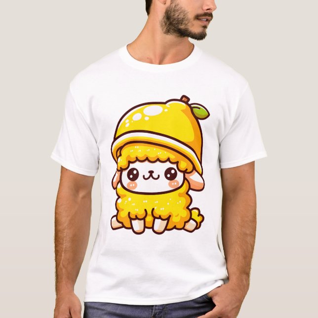 T-shirt Agneau au citron (Devant)