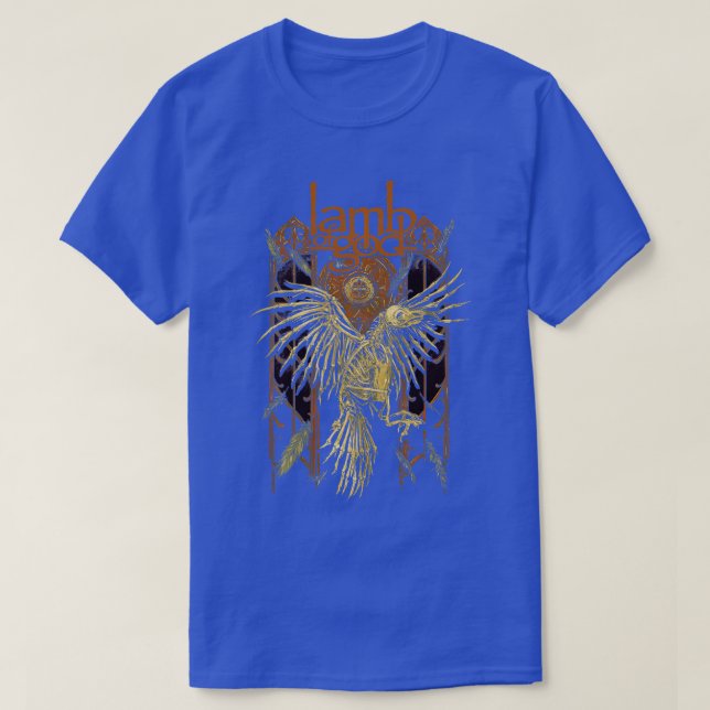 T-shirt Agneau de Dieu Crow Longues Manches (Design devant)
