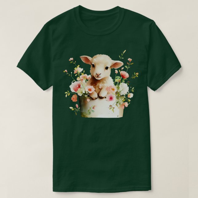 T-shirt Agneau mou (Design devant)