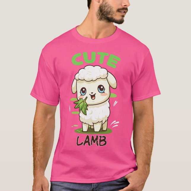T-shirt Agneau mou (Devant)