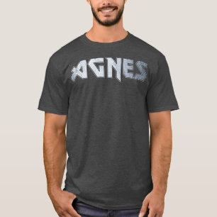 T-shirt Agnes en métal lourd