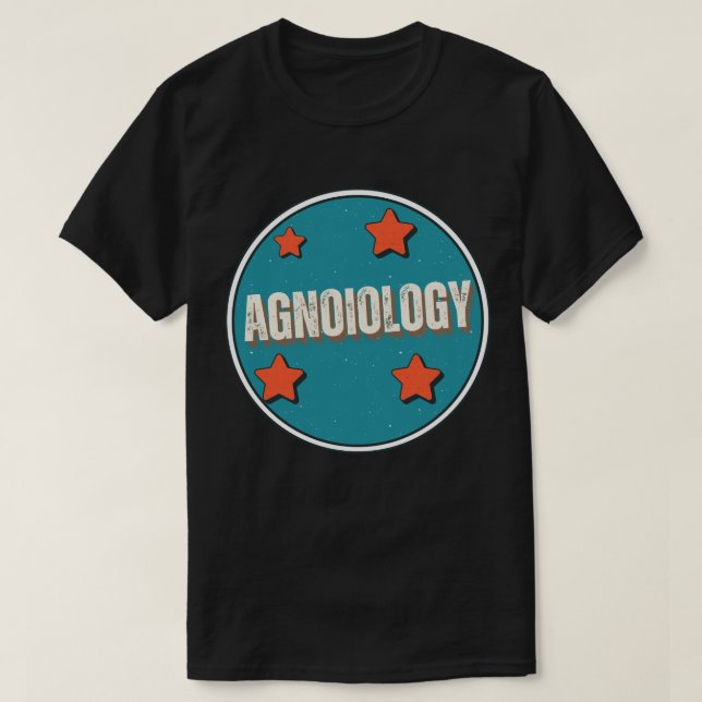 T-shirt Agnoïologie (Design devant)