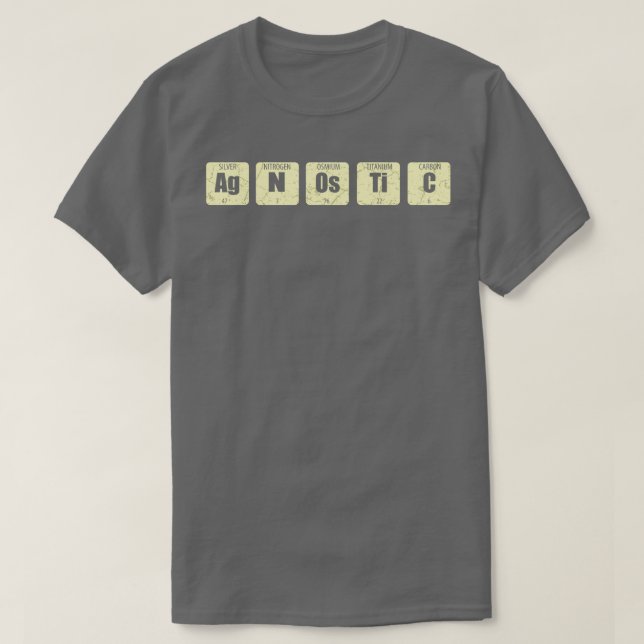 T-shirt Agnostique (Design devant)