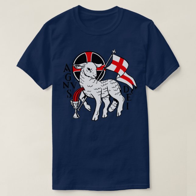 T-shirt Agnus Dei Lamb de Dieu (Design devant)