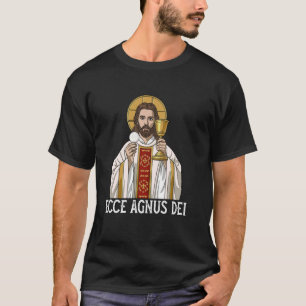 T-shirt Agnus Dei Sanctus Traditionnel Messe Latine Cathol