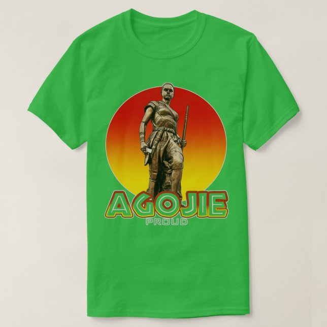 T-shirt Agojie du Dahomey, comme en témoigne le Woman King (Design devant)