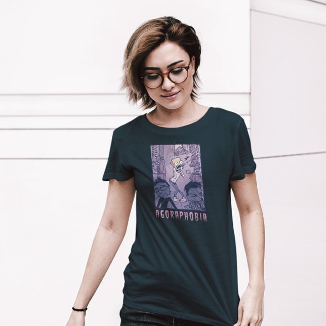 T-shirt Agoraphobie incroyable (Créateur téléchargé)