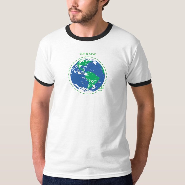 T-SHIRT "AGRAFE ET ÉCONOMIES " (Devant)