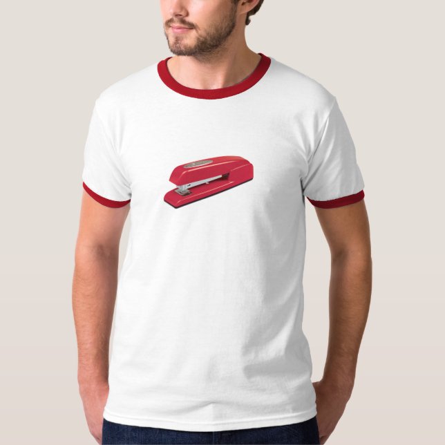 T-shirt Agrafeuse rouge (Devant)