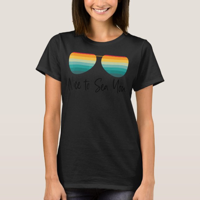 T-shirt Agréable À Mer Vous Croisière Nice À Mer Vous (Devant)