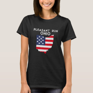 T-shirt Agréable Run Ohio USA State America Travel Ohioan