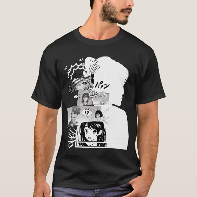 T-shirt agrégat manga (Devant)