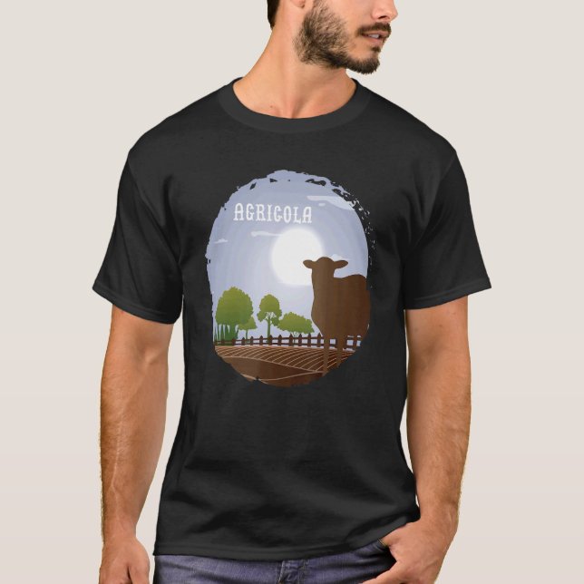 T-shirt Agricola  Board Game  Tabletop Gaming Clothing (Devant)