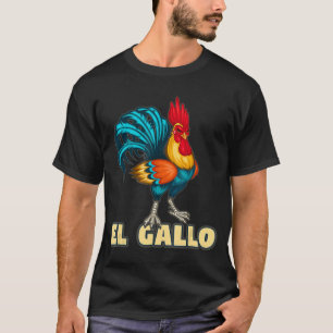 T-shirt Agricole de poulet à l'huile de coq El Gallo