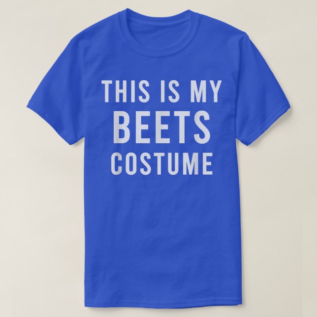 T-shirt Agricole Lazy Marché Beets Costume Funny Trick Tre (Design devant)