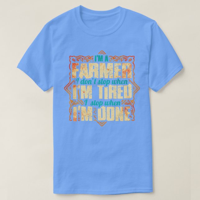 T-shirt Agriculteur 2 (Design devant)
