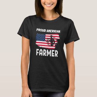T-shirt Agriculteur américain