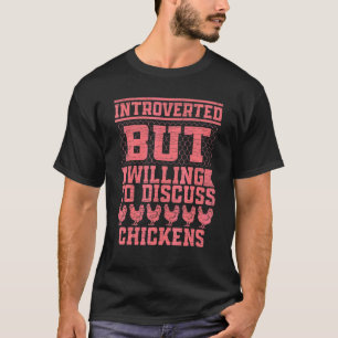 T-shirt Agriculteur du poulet d'élevage