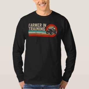 T-shirt Agriculteur en formation Agriculture Tracteur rétr
