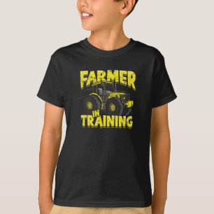 T-shirt Agriculteur en formation - tracteur