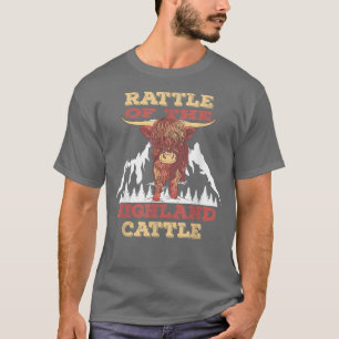 T-shirt Agriculteur Highland Cow Breeder Highland