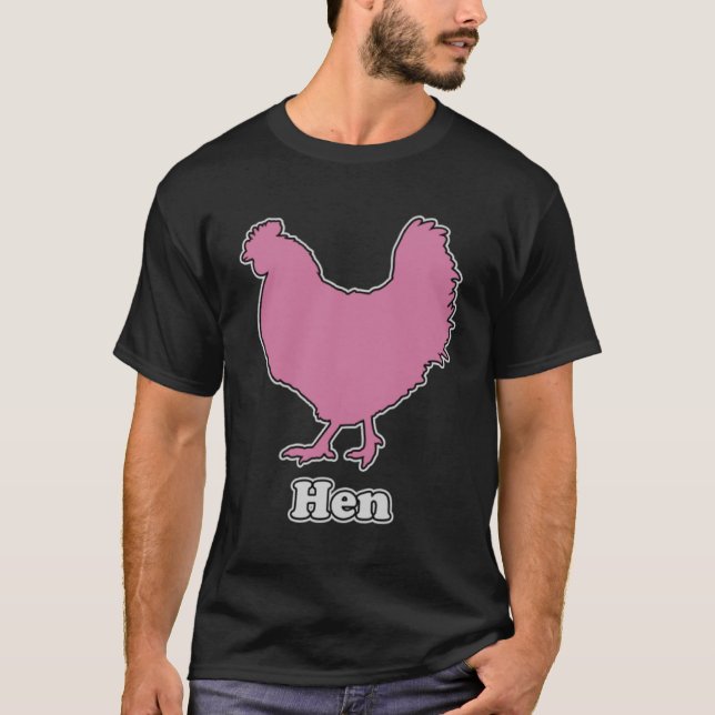 T-shirt Agriculteurs de poulets J'aime Couples de poulets (Devant)