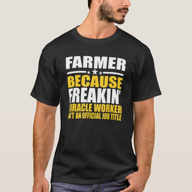 T-shirt Agriculteurs pour collègue (Devant)