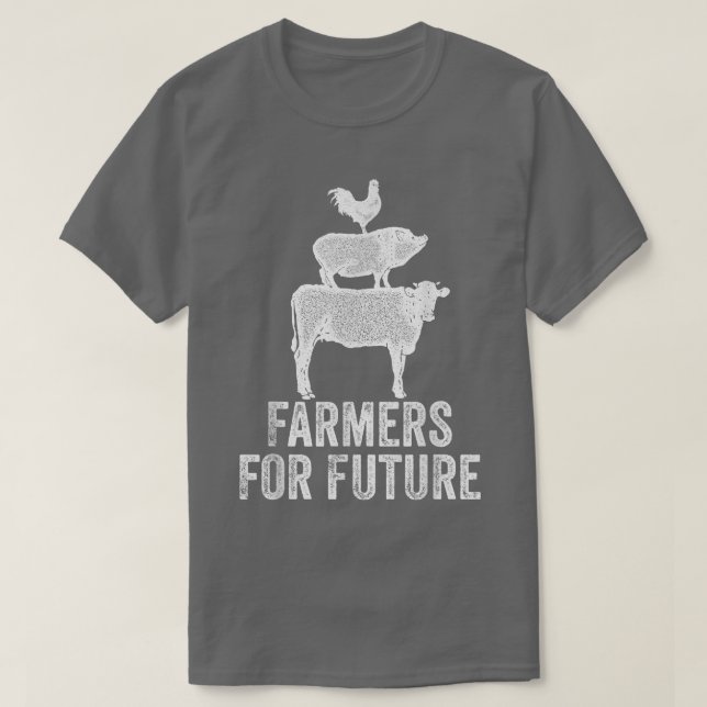 T-shirt Agriculteurs pour l'avenir I agriculteurs démonstr (Design devant)