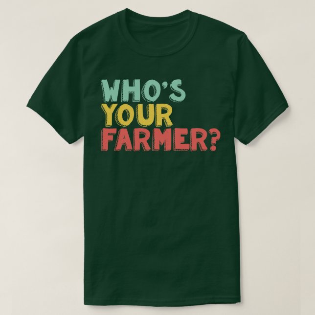 T-shirt Agriculture 6 (Design devant)