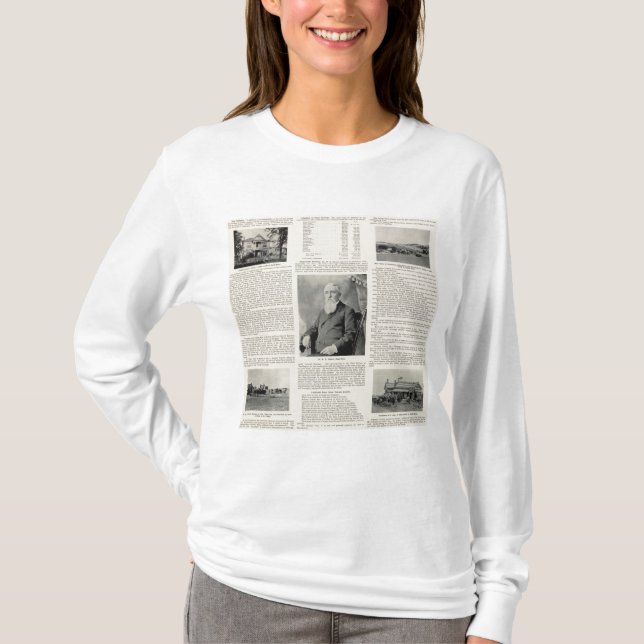 T-shirt Agriculture à Santa Rosa, la Californie (Devant)