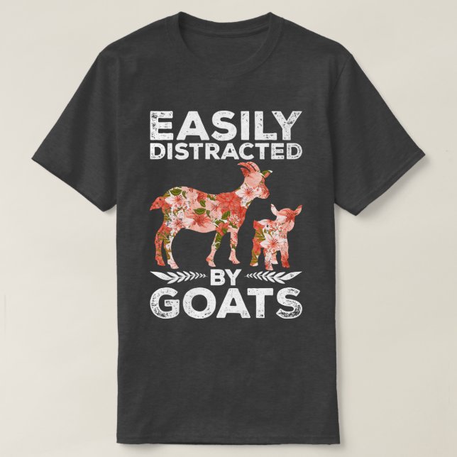 T-shirt Agriculture Animaux de ferme Chèvre (Design devant)