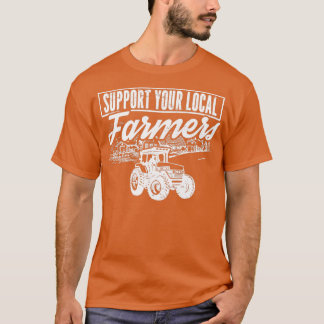 T-shirt Agriculture Appui agricole local Agriculteur local