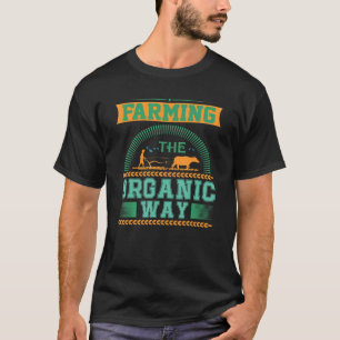 T-shirt Agriculture Biologique Voie Patriotique Paysan Loc