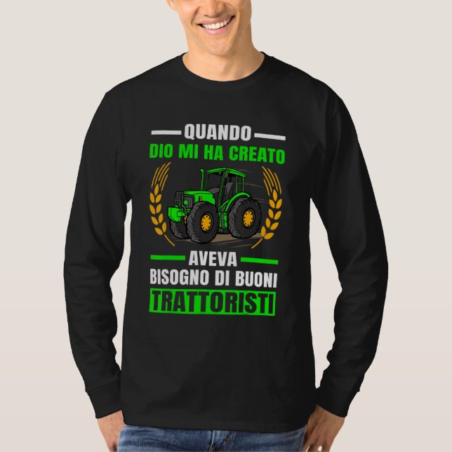 T-shirt Agriculture Coupons Tractor Tractor (Devant)