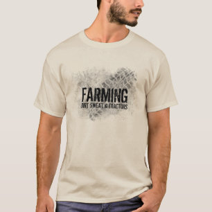 T-shirt Agriculture de la saleté, de la sueur et des