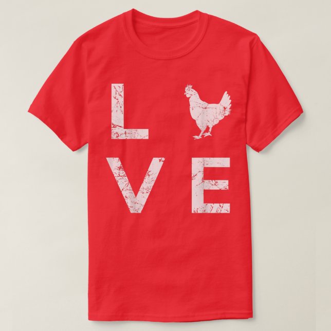 T-shirt Agriculture du poulet Fermier Volaille Porteur de  (Design devant)
