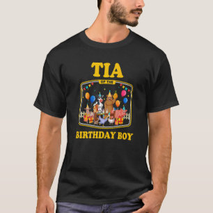 T-shirt Agriculture Ferme D'Anniversaire Thématique Tia De