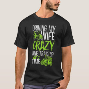 T-shirt Agriculture Mari Paysan Tracteur Vintage Conduisan